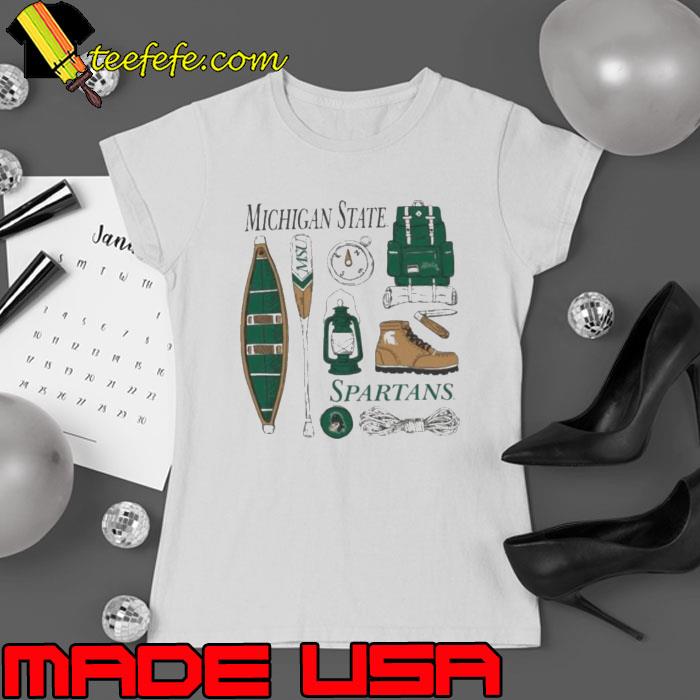 Michigan State Spartans Comfort Wash Camping Trip Shirt