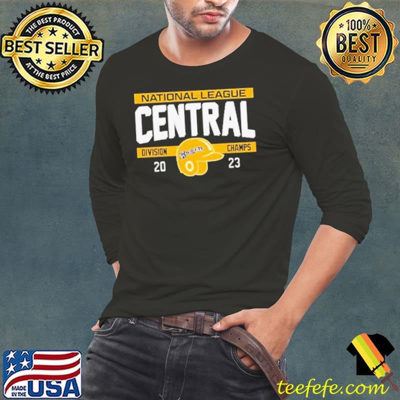 Milwaukee Brewers National League Central Division Champs 2023 s Long Sleeve Tee Milwaukee Brewers National League Central Division Champs 2023 s Long Sleeve Tee