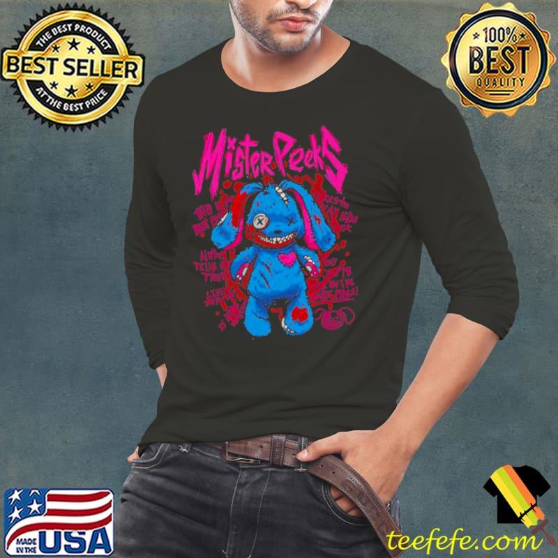 Mister Peeks Bear Shirt Long Sleeve Tee Mister Peeks Bear Shirt Long Sleeve Tee