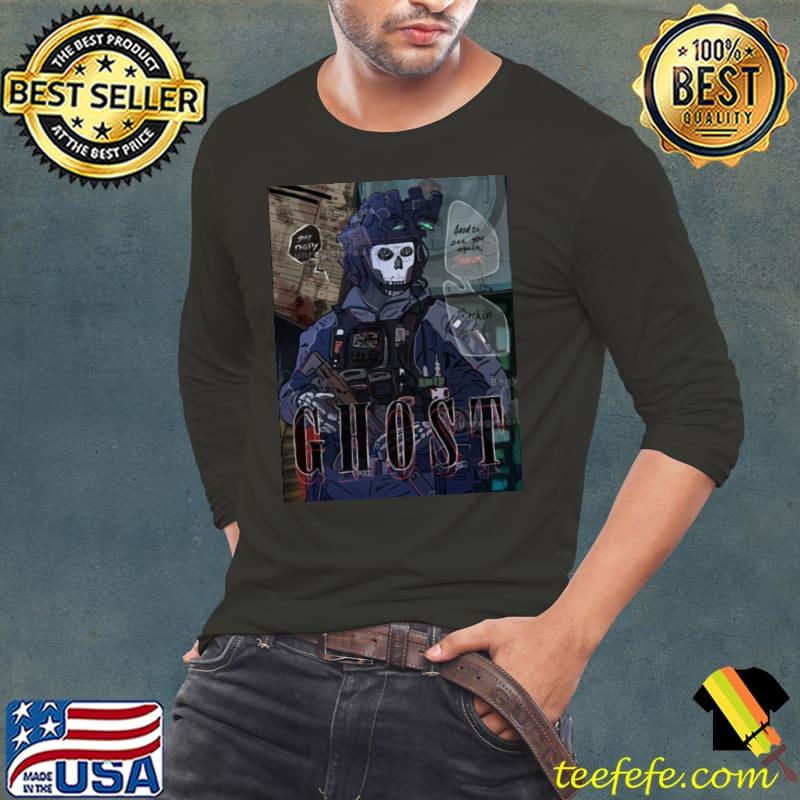 Mw2 Collage Simon Ghost Riley Design Shirt