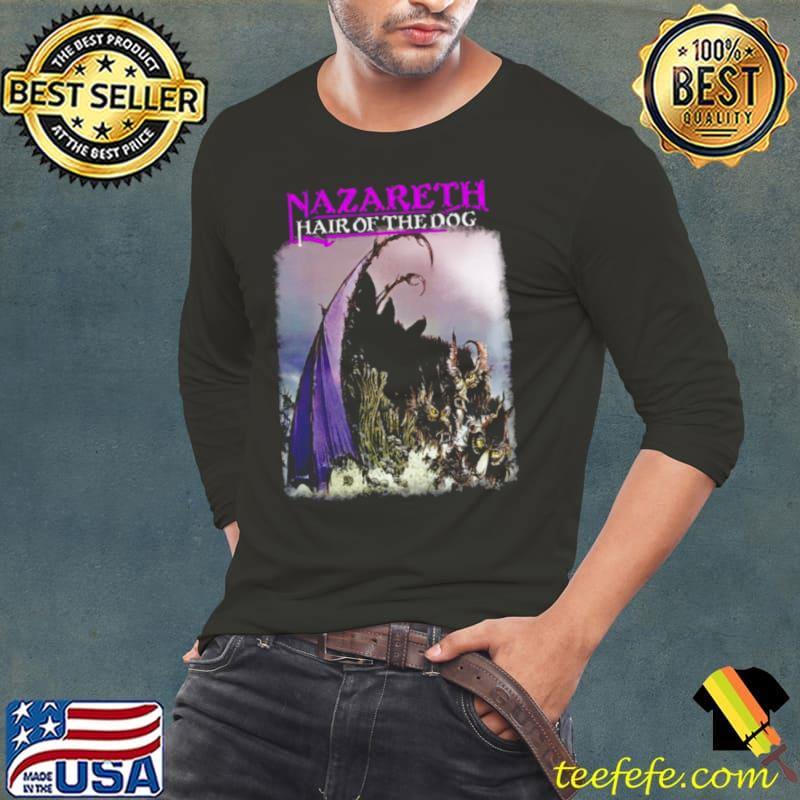Nazareth Hair Of The Dog s Long Sleeve Tee Nazareth Hair Of The Dog s Long Sleeve Tee