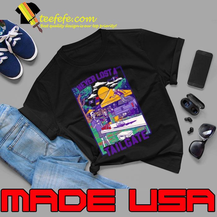 Never Lost A Tailgate Skeleton Shirt Never Lost A Tailgate Skeleton Shirt