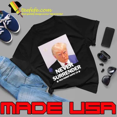 Never Surrender True Patriot Supply Co funny 2023 Shirt