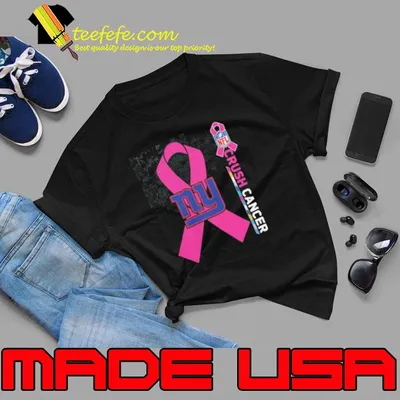 New York Giants Crush Cancer shirt