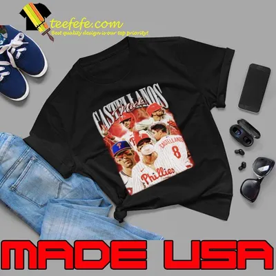 Nick Castellanos American professional baseball right fielder and third baseman Philies T-Shirt