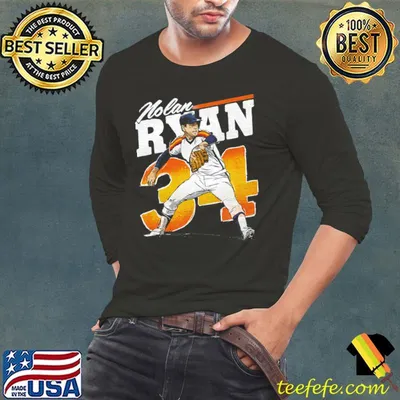 Nolan Ryan former professional baseball pitcher and sports executive T-Shirt