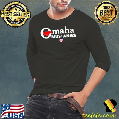 Omaha Mustangs logo shirt