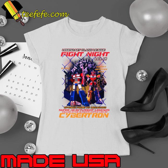OPTIMUS vs Megazord Legendary Clash League 01 T-Shirt