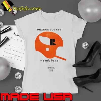 Orange County Ramblers text logo shirt