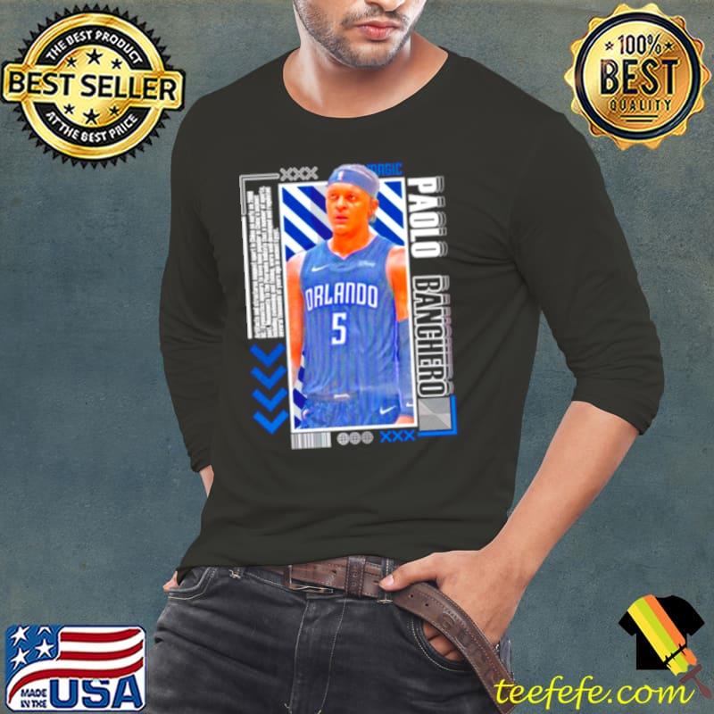 Paolo Banchero basketball Paper Poster shirt