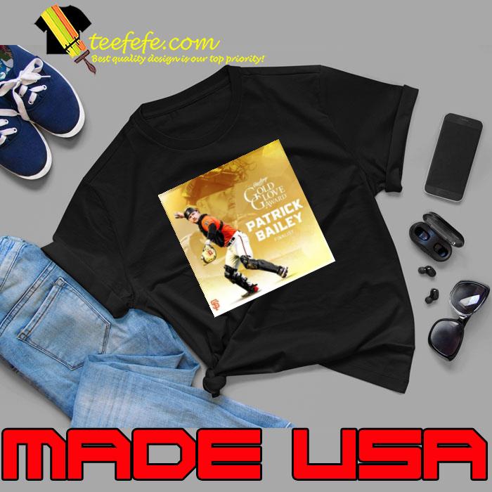 Patrick Bailey 2023 Rawlings Gold Glove Award Finalist shirt