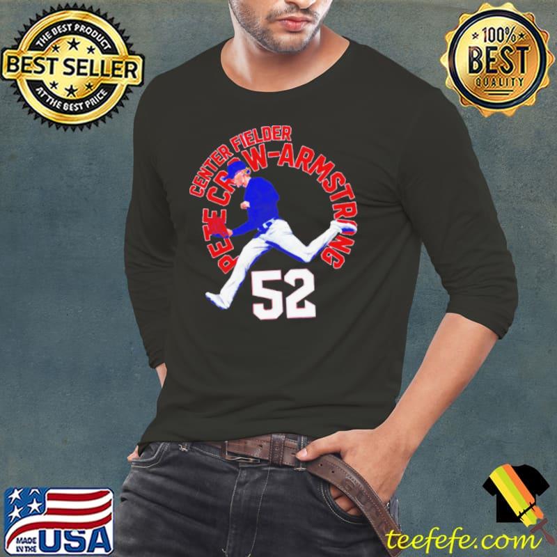 Pete Crow-Armstrong Chicago C Name Arc s Long Sleeve Tee Pete Crow-Armstrong Chicago C Name Arc s Long Sleeve Tee