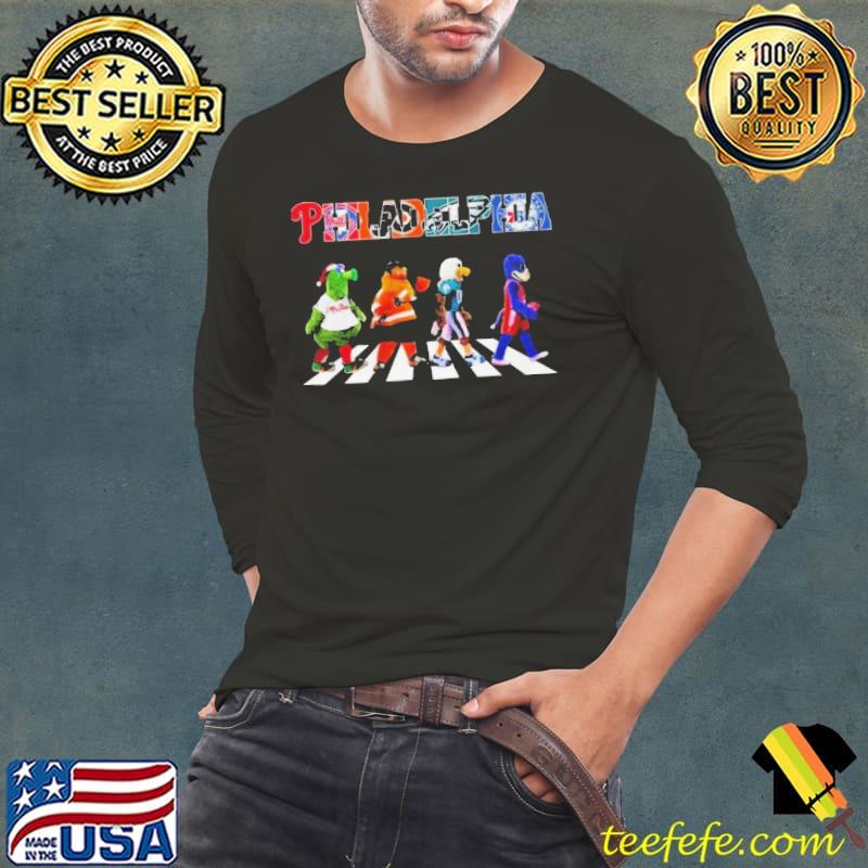 Philadelphia Mascot Abbey Road s Long Sleeve Tee Philadelphia Mascot Abbey Road s Long Sleeve Tee