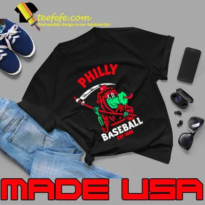 Philadelphia Phillies Philly Reaper Baseball Est 1883 shirt