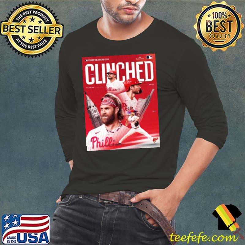 Philadelphia Phillies Postseason Clinched T-Shirt