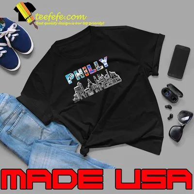 Philly Team Sports Skyline 2023 shirt