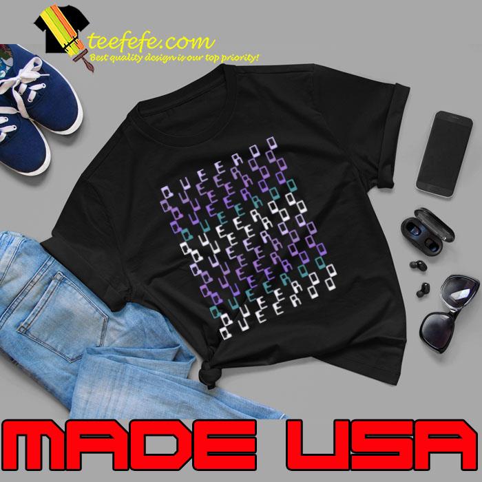 Queerdo Retro Purple shirt