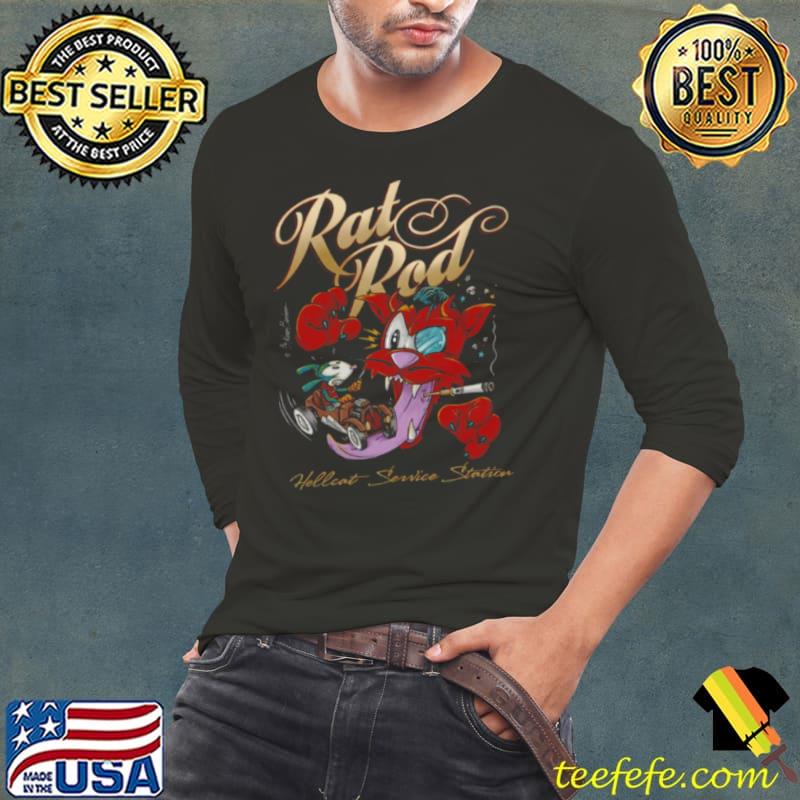 Rat Rod Hellcat Vintage s Long Sleeve Tee Rat Rod Hellcat Vintage s Long Sleeve Tee