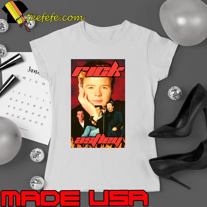 Rick Astley Bootleg Collage s Ladies tee Rick Astley Bootleg Collage s Ladies tee