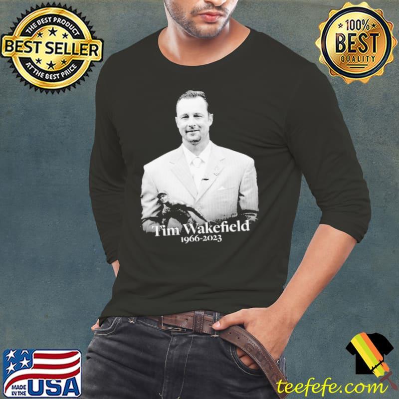 Rip Tim Wakefield 1966-2023 Thank You For The Memories s Long Sleeve Tee Rip Tim Wakefield 1966-2023 Thank You For The Memories s Long Sleeve Tee