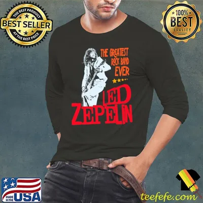 Rock Legends Led Zeppelin Forever The Greatest Rock Band Ever T-Shirt