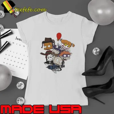 Rugrats Horror Killer Characters Shirt
