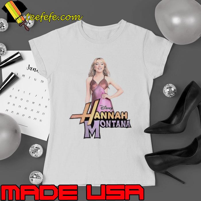 Sabrina Carpenter Hannah Montana s Ladies tee Sabrina Carpenter Hannah Montana s Ladies tee