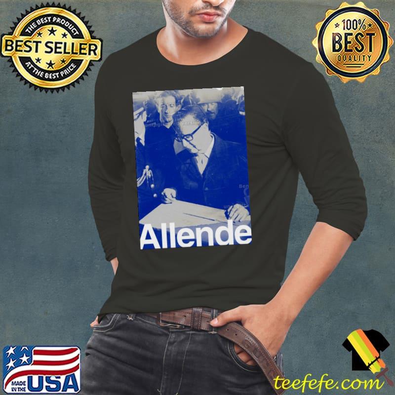 Salvador Allende Democracy s Long Sleeve Tee Salvador Allende Democracy s Long Sleeve Tee