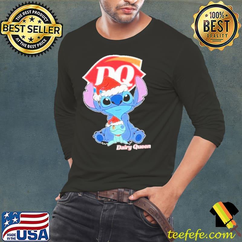 Santa baby Stitch and Scump Dairy Queen christmas s Long Sleeve Tee Santa baby Stitch and Scump Dairy Queen christmas s Long Sleeve Tee