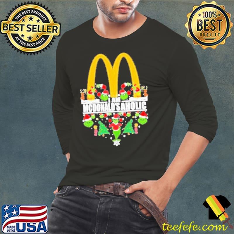 Santa Grinch I am target ahholic Modronatds christmas s Long Sleeve Tee Santa Grinch I am target ahholic Modronatds christmas s Long Sleeve Tee