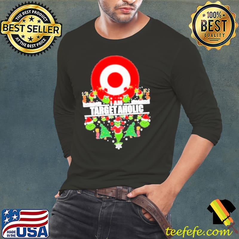 Santa Grinch I am target ahholic Target Sonic christmas s Long Sleeve Tee Santa Grinch I am target ahholic Target Sonic christmas s Long Sleeve Tee