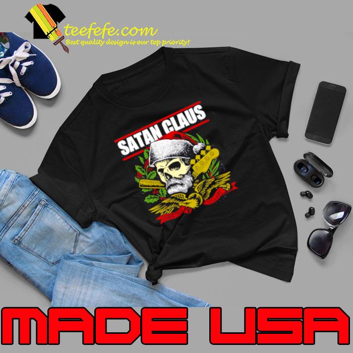 Satan Claus Rock Xmas Skull s Unisex Satan Claus Rock Xmas Skull s Unisex