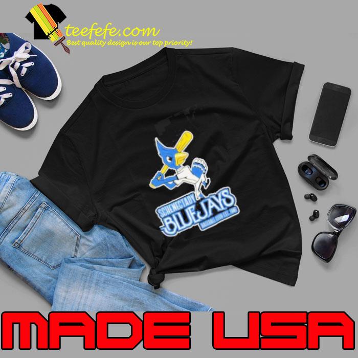 Schenectady Blue Jays baseball club est 1946 shirt