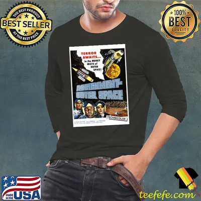 Science Fiction Movie Poster Assignment Outer Space T-Shirt