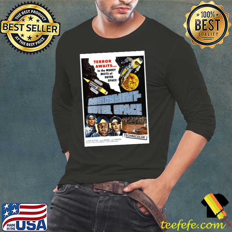 Science Fiction Movie Poster Assignment Outer Space T-Shirt
