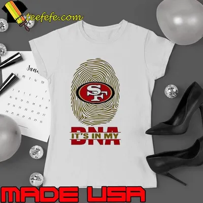 SF Dna finger it's in my football shirt