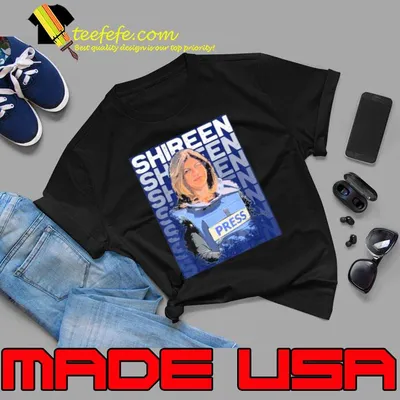 Shireen Abu Akleh Press Journalist Shirt