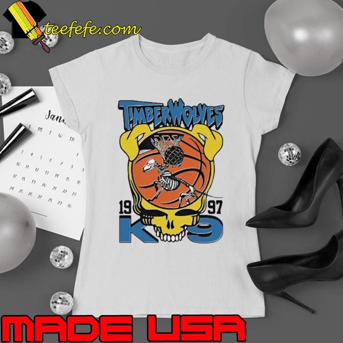 Skull Timberwolves 1997 K9 s Ladies tee Skull Timberwolves 1997 K9 s Ladies tee