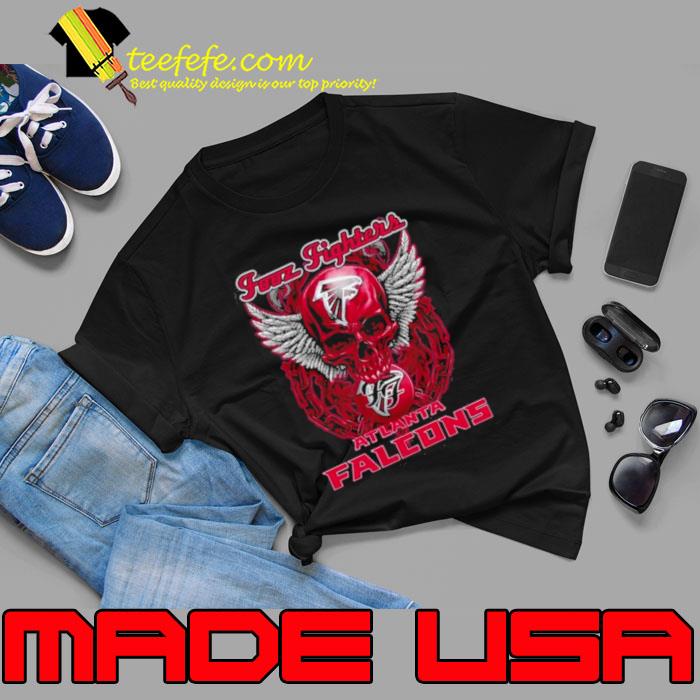 Skull Wings Fooz Fighters Atlanta Falcons Shirt Skull Wings Fooz Fighters Atlanta Falcons Shirt