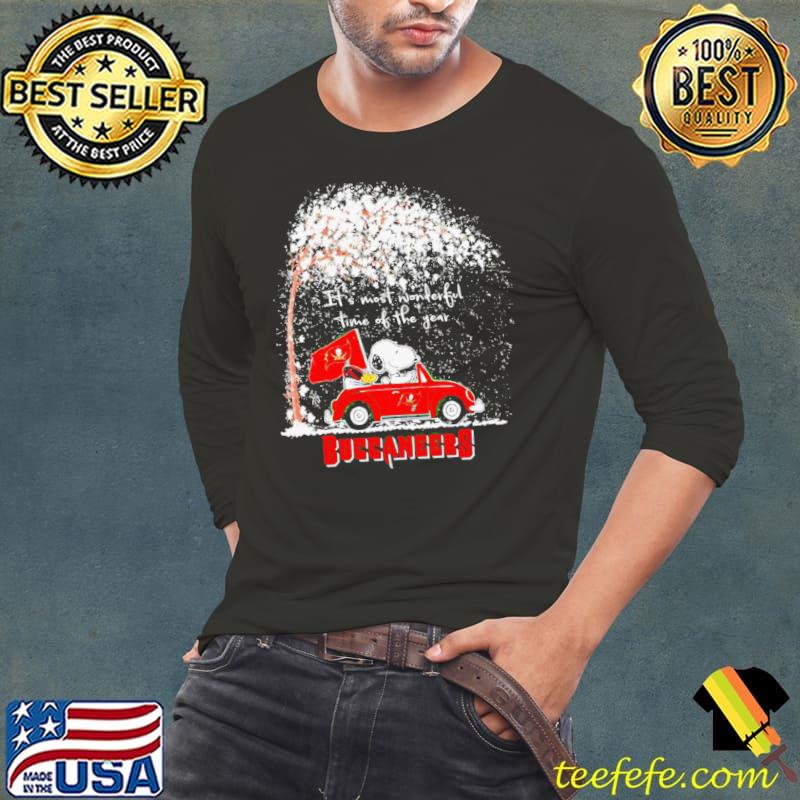 Snoopy and Woodstock Buccaneers winter it’s most wonderful time of the year s Long Sleeve Tee Snoopy and Woodstock Buccaneers winter it’s most wonderful time of the year s Long Sleeve Tee