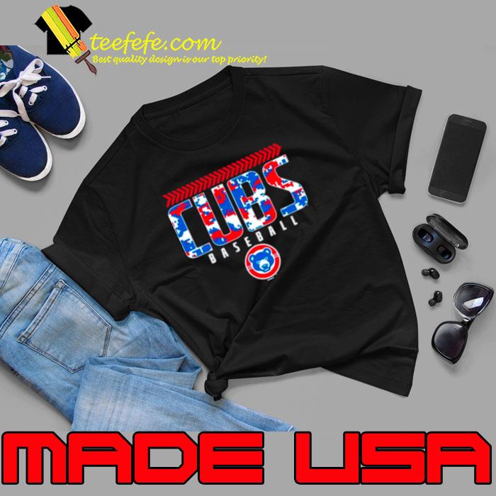 South Bend Cubs baseball Digi Camo shirt