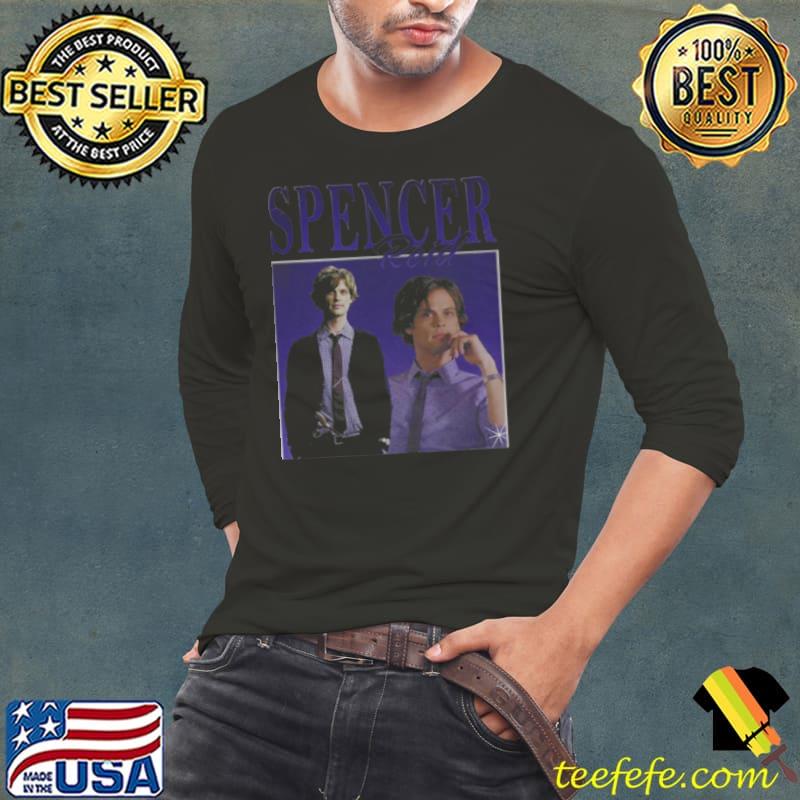 Spencer Reid Criminal Minds TV Series Vintage s Long Sleeve Tee Spencer Reid Criminal Minds TV Series Vintage s Long Sleeve Tee