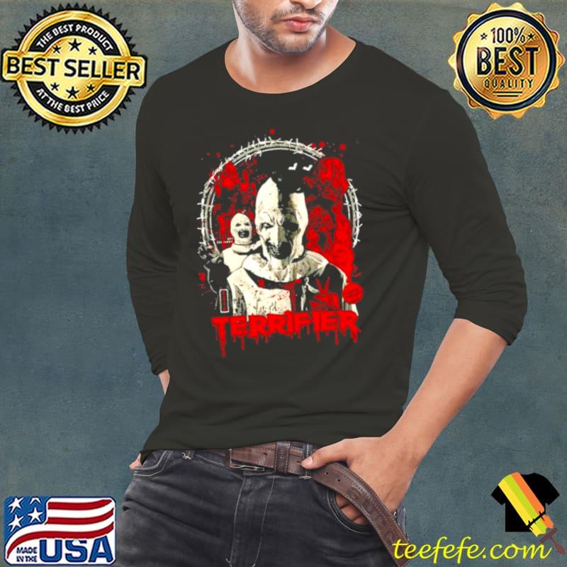 Spooky Terrifiers Halloween Shirt Long Sleeve Tee Spooky Terrifiers Halloween Shirt Long Sleeve Tee