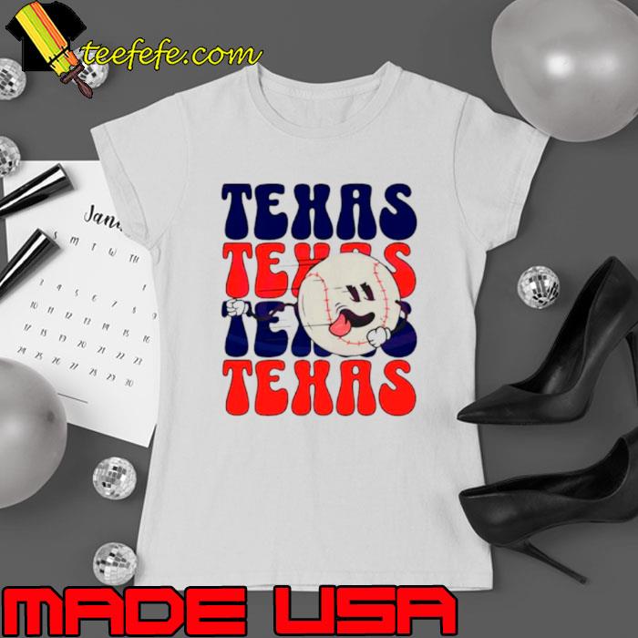 Style Texas Baseball MLB Postseason retro s Ladies tee Style Texas Baseball MLB Postseason retro s Ladies tee