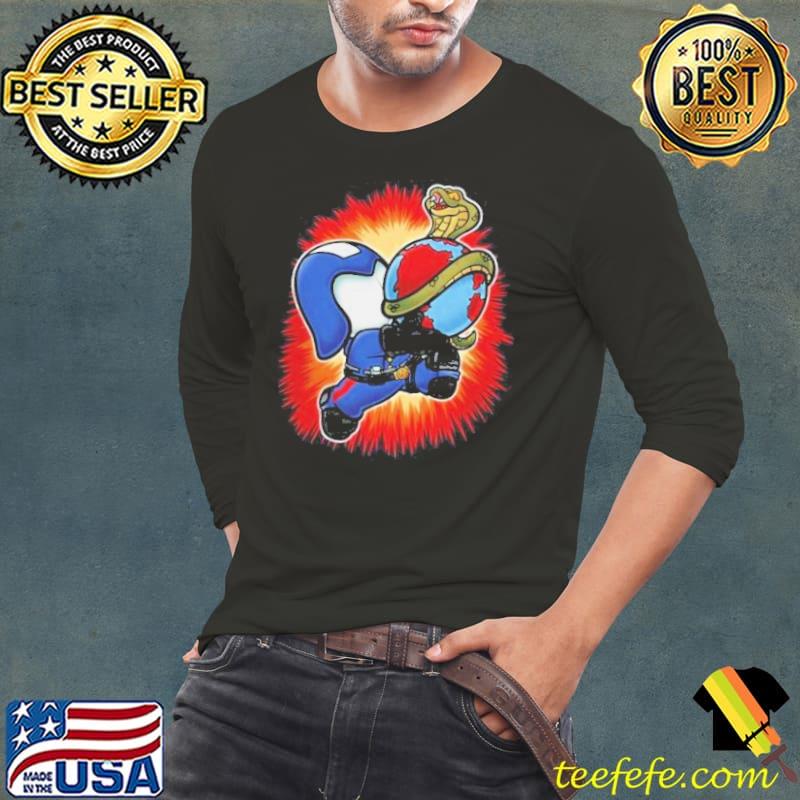 SUPER COBRA WORLD Shirt Long Sleeve Tee SUPER COBRA WORLD Shirt Long Sleeve Tee