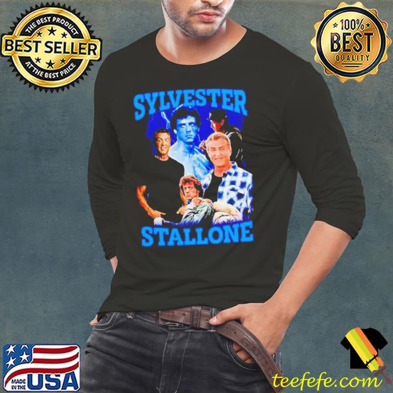 Sylvester Stallone vintage s Long Sleeve Tee Sylvester Stallone vintage s Long Sleeve Tee