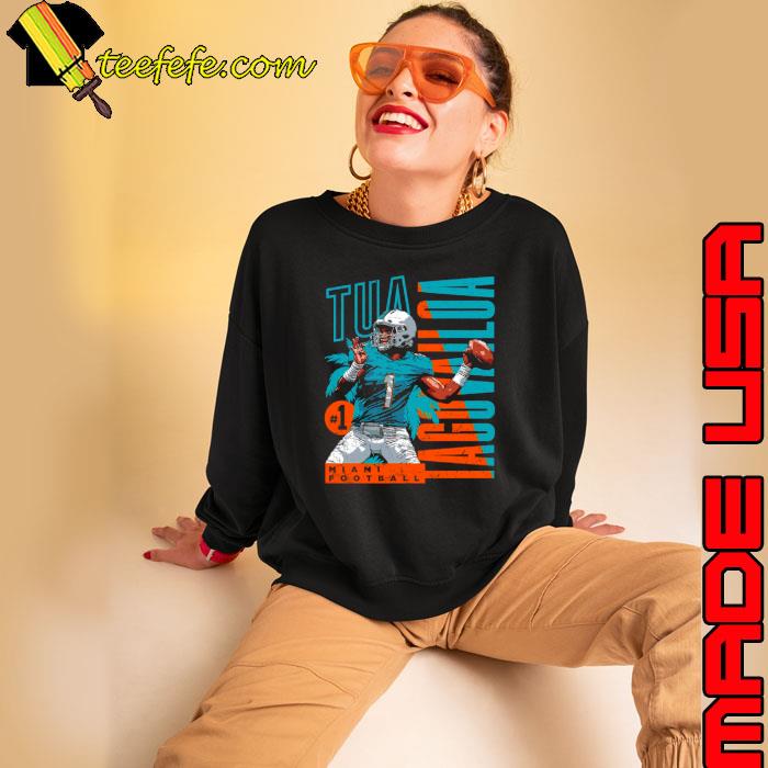 Tagovailoa Quarterback Miami Football s Sweatshirt Tagovailoa Quarterback Miami Football s Sweatshirt