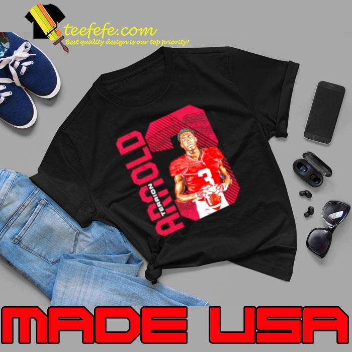 Terrion Arnold number 3 shirt Terrion Arnold number 3 shirt