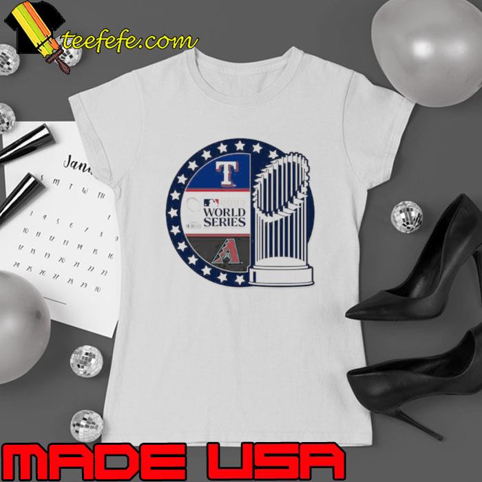 Texas Rangers vs. Arizona Diamondbacks 2023 World Series Collector’s Shirt Ladies tee Texas Rangers vs. Arizona Diamondbacks 2023 World Series Collector’s Shirt Ladies tee