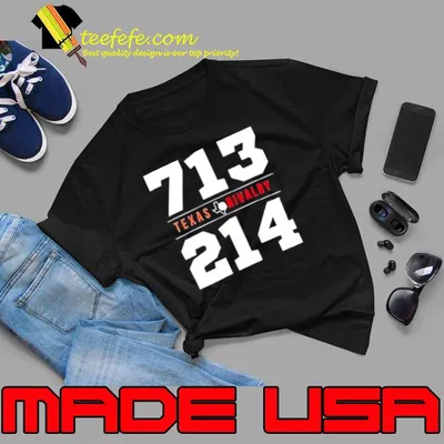 Texas Showdown 2023 ALCS Astros vs. Rangers 713 vs 214 Shirt